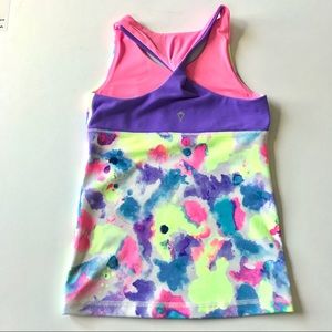 Ivivva Girls Neon Twist back Tank